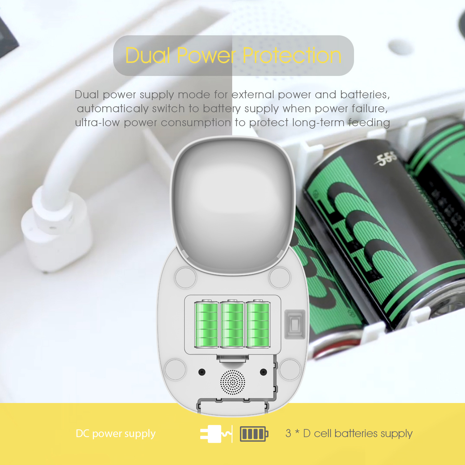 Distributore Automatico per Animali con Telecamera HD 1080p e Controllo Smart da App