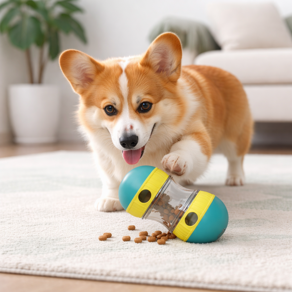 Gioco Interattivo per Cani con Dispenser di Cibo - Puzzle Antistress e Slow Feeding per Stimolare la Mente del Tuo Amico Fedele