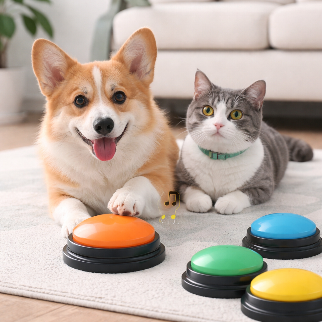 Pulsanti Comunicazione Cane - Bottoni Parlanti per Addestramento Cani e Gatti