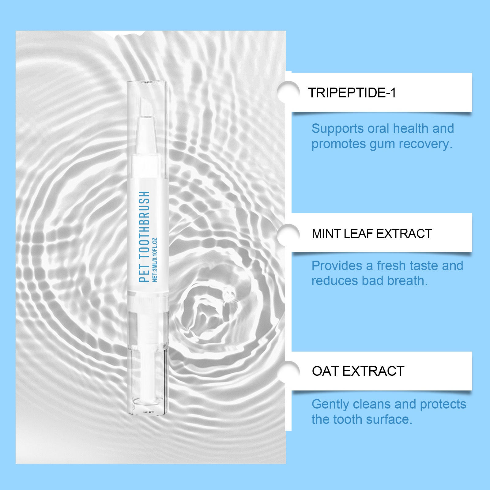 Penna Dentale per Animali - Pulizia Denti Cani e Gatti e Igiene Orale