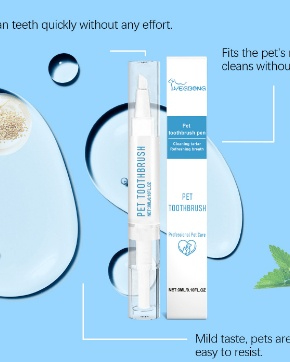 Penna Dentale per Animali - Pulizia Denti Cani e Gatti e Igiene Orale